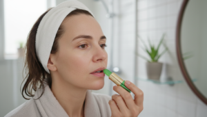 Aloe vera jelly lipstick, moisturizing lip balm