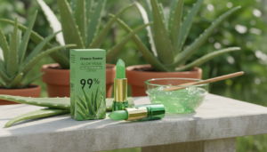 Batom Mágico de Aloe Vera que Muda de Cor