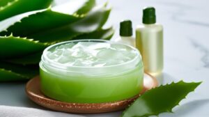 Gel Hidratante de Aloe Vera com Vitamina C: anti idade