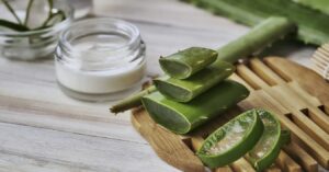 Máscara Hidratante de Aloe Vera 4 unidades