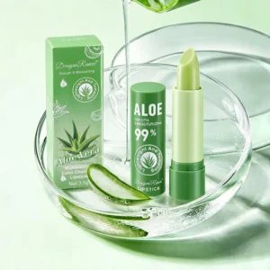 Batom Mágico de Aloe Vera que Muda de Cor