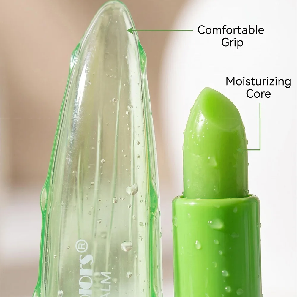Batom em Gel de Aloe Vera Rejuvenescedor Labial