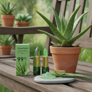 Aloe vera jelly lipstick, moisturizing lip balm