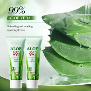 Gel Hidratante de Aloe Vera: Reparador de queimaduras e manchas na pele