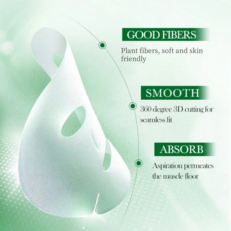 Máscara Hidratante de Aloe Vera 4 unidades