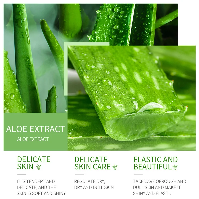 Gel Hidratante de Aloe Vera com Vitamina C: anti idade