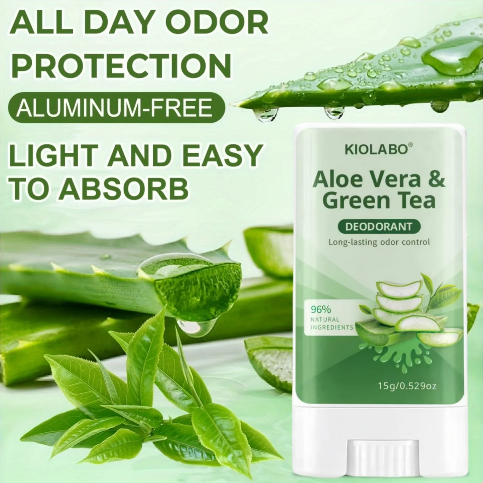 Creme Antitranspirante de aloe vera: Hidratação da pele
